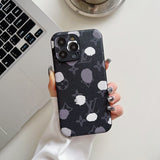 Lou Classic Color Leather iPhone Case