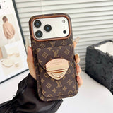Louis Gold Card Bag iPhone Case