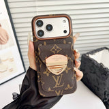 Louis Gold Card Bag iPhone Case