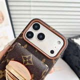 Louis Gold Card Bag Chain iPhone Case