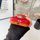 Louis Vivienne MagSafe Gold Chain iPhone Case