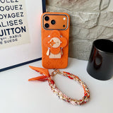 Louis Vivienne MagSafe Scarf iPhone Case
