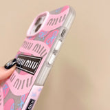 Miu Pink Camera iPhone Case