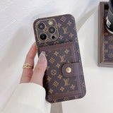 Lou Classic Color Card Bag iPhone Case