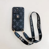 Lou Card Bag Crossbody Color Chain iPhone Case