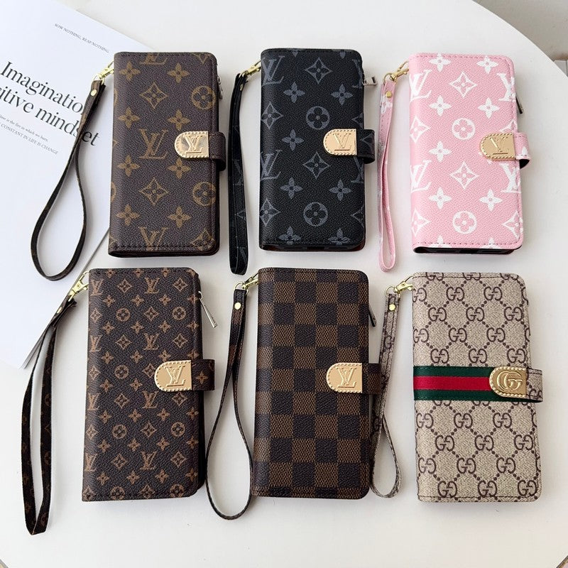 Lou Color Side Bag Leather Chain iPhone Case