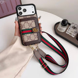 GG Louis Card Crossbody iPhone 17 Case