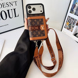 Louis GG Card Crossbody iPhone 17 Case
