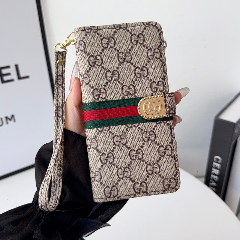 Lou Color Side Bag Leather Chain iPhone Case