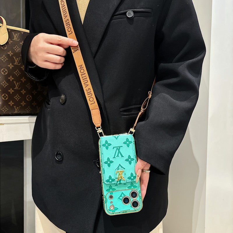 Lou Five Color Crossbody iPhone Case