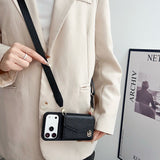 GG Color Side Card Bag Crossbody iPhone Case
