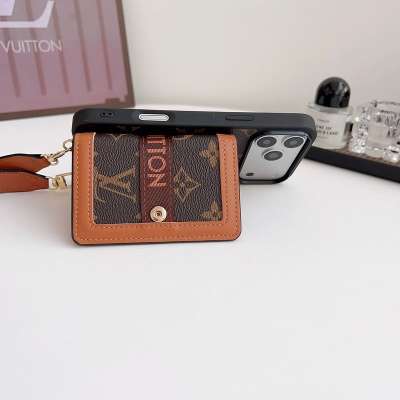 GG Louis Card Crossbody iPhone 17 Case