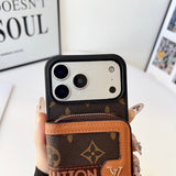 Louis GG Card Crossbody iPhone 17 Case