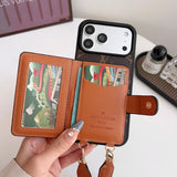 GG Louis Card Crossbody iPhone 17 Case