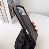 Lou Color Side Bag Leather iPhone Case