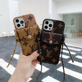Lou Leather Chain iPhone Case